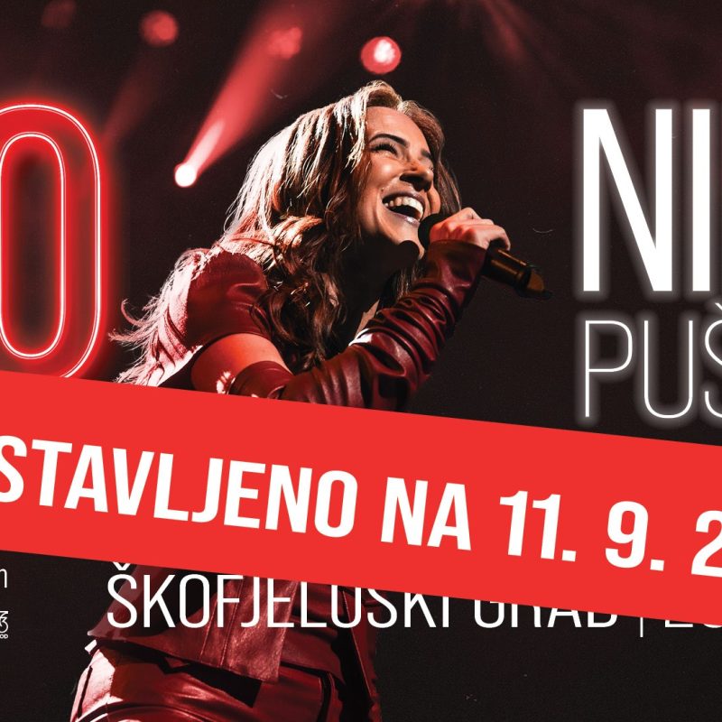 Koncert: Nina Pušlar – prestavljeno na 11. 9. 2025!
